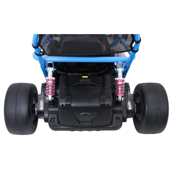 Gokart na akumulator dla dzieci TORNADO z Funkcją Driftu Niebieski DM-108